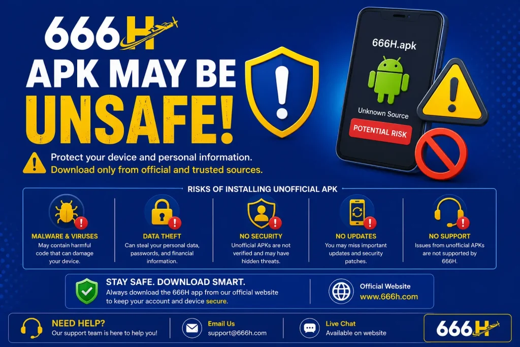 666H APK May Be Unsafe