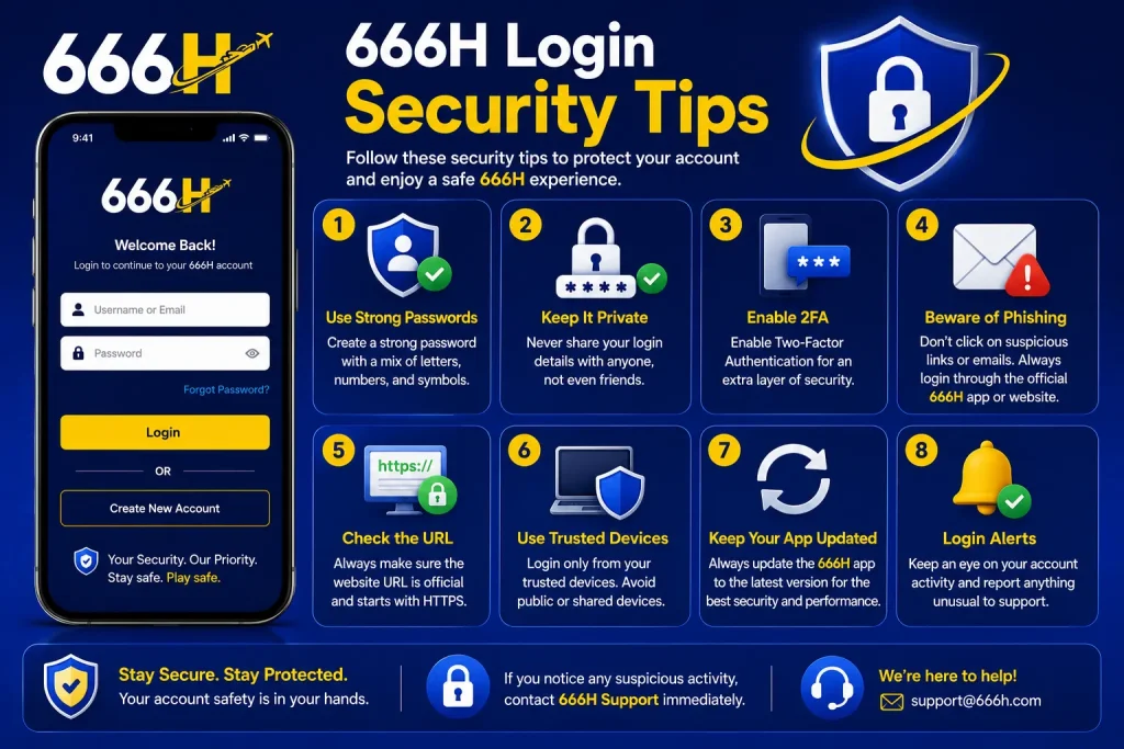 666H Login Security Tips